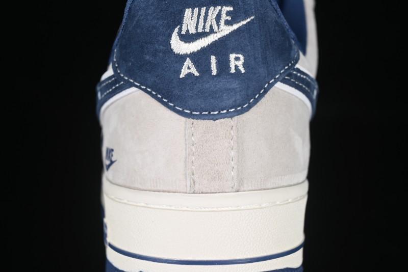 Nike Air Force 1 '07 Low Collaboration with Violent Bear - Snow Grey Pigskin Edition - KK1988-053