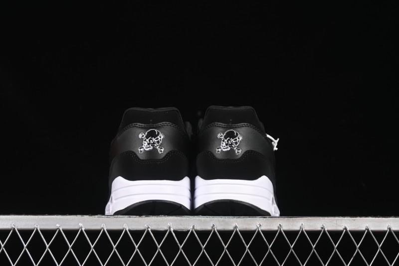 Nike Air Max 1 Retro Running Shoes with Half-Sole Air Cushion - 875844-001