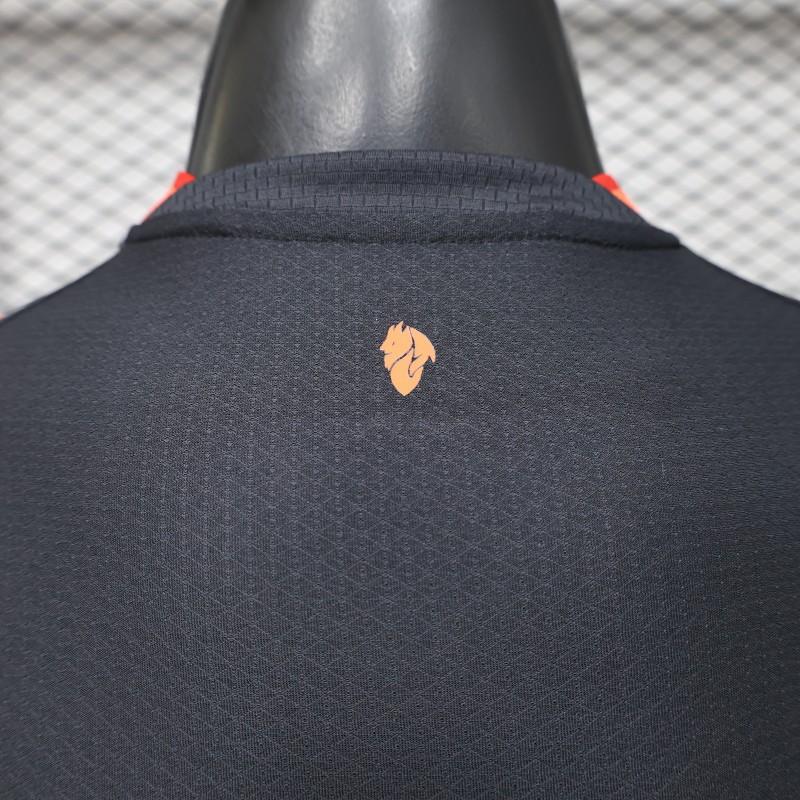 Player Version 26/27 AC Milan Away Navy Blue with Copper Orange Accents Jersey
