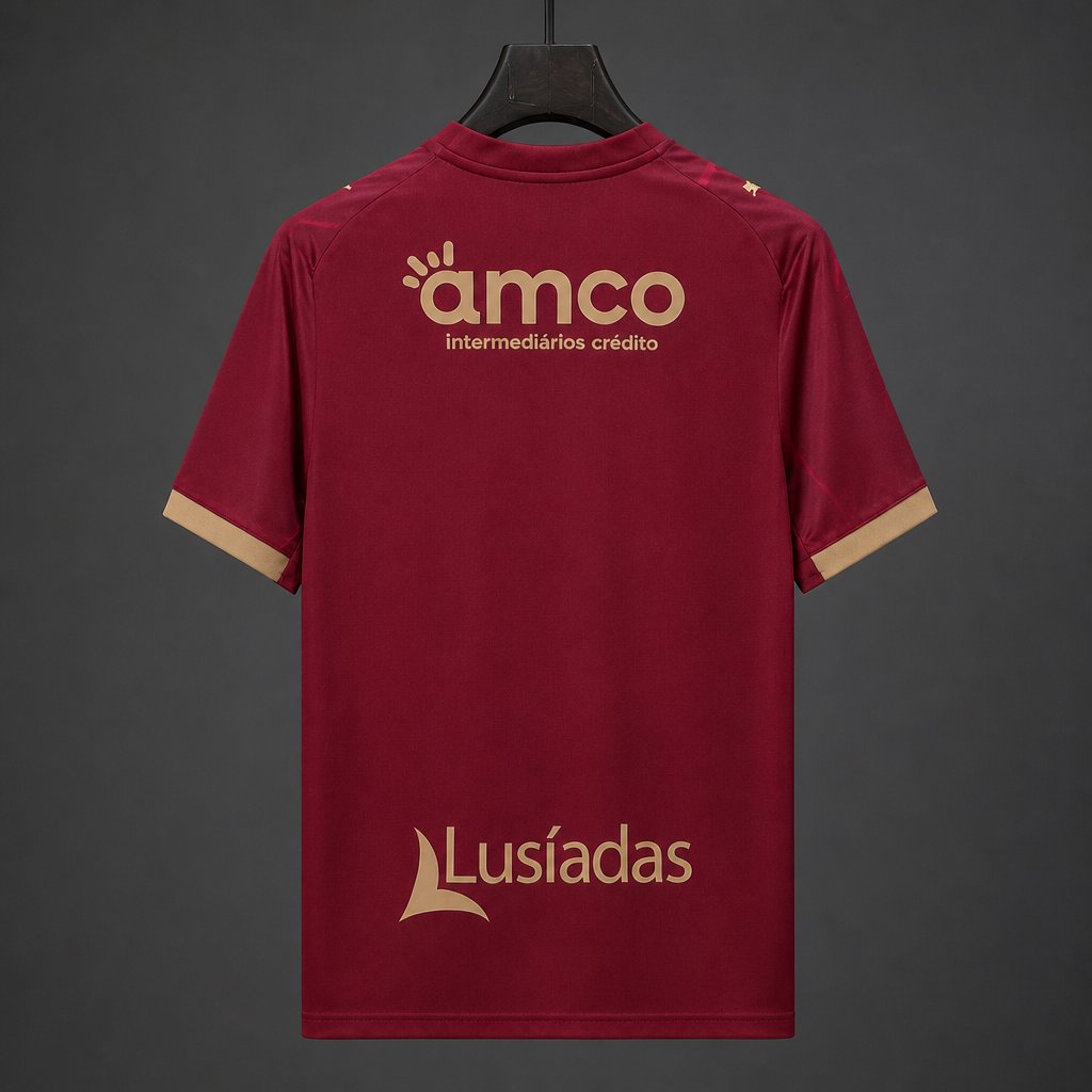 26/27 Braga Third Burgundy Red Jersey