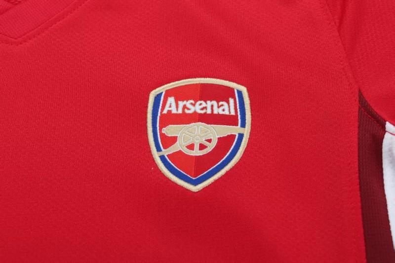 Retro 08/10 Kids  Arsenal Red Home Jersey