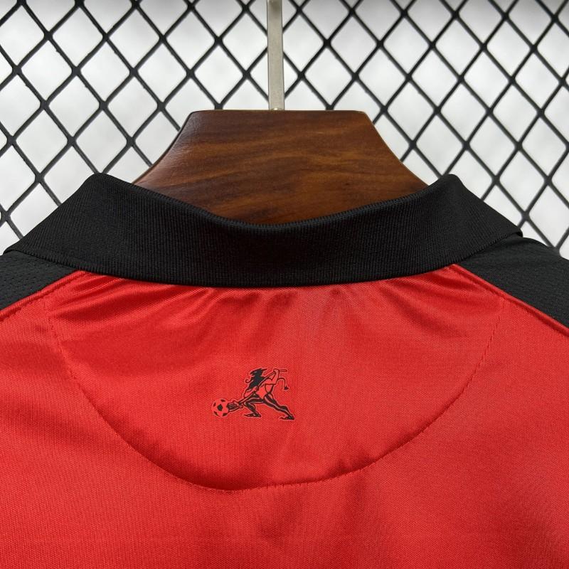 25/26 AC Milan x Slam Jam Limited Edition Long Sleeve Red Forth Jersey