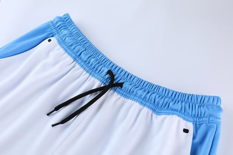 ND01 blue shorts suit S-2XL