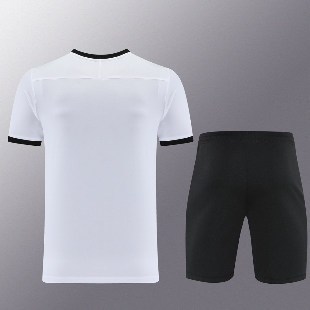 ND08 white shorts suit S-2XL