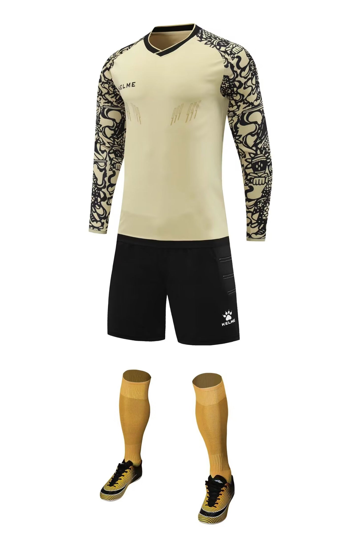 K101 goalkeeper uniform 3XS-4XL four colors (1)