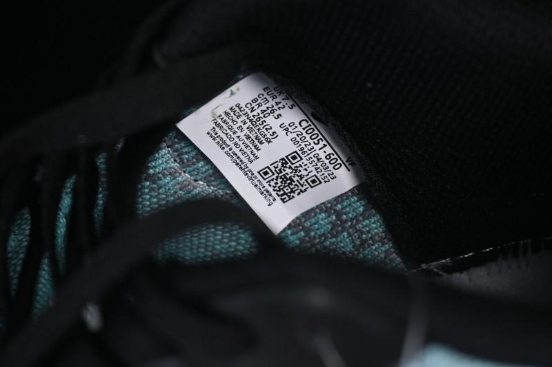 Nike Air Force 1'07 Low Flyknit Black Green Casual Sneakers - CI0051-600
