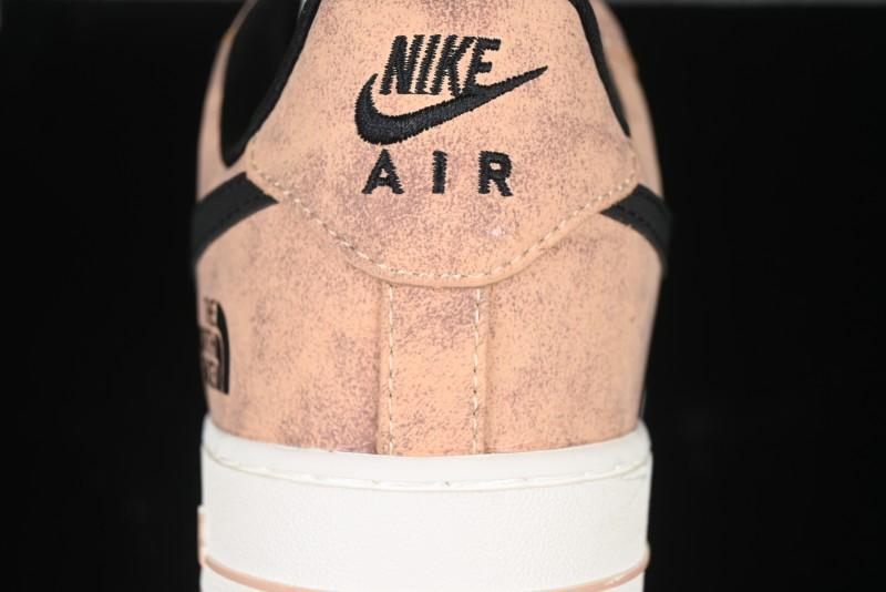 Nike Air Force 1'07 Low The North Face Collaboration - Mesh Brown Low-Top Casual Sneakers - KK1988-031