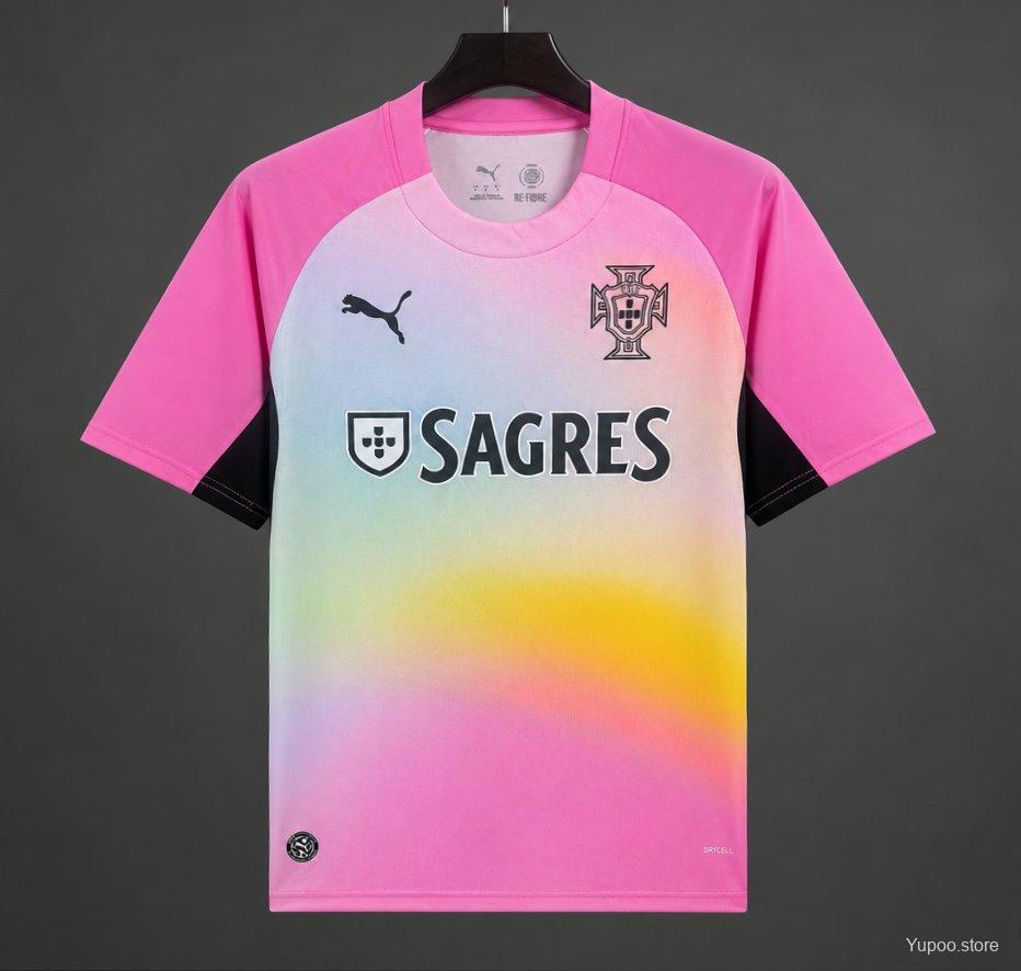 2026 Portugal World Cup Pre-Match Sunset Gradient Training Jersey