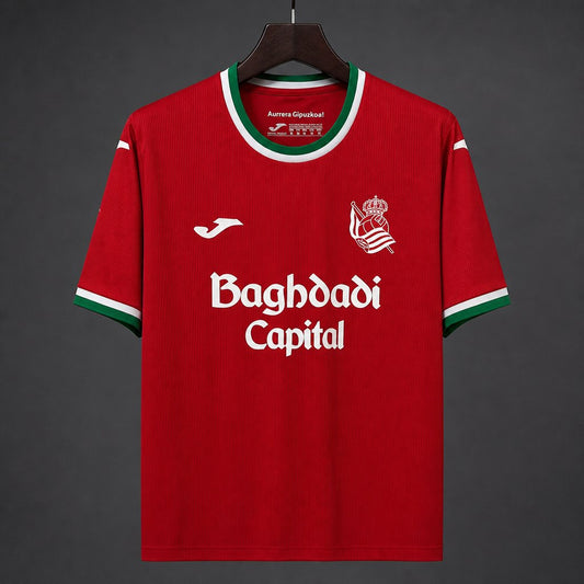 26/27 Real Sociedad Red Away Jersey
