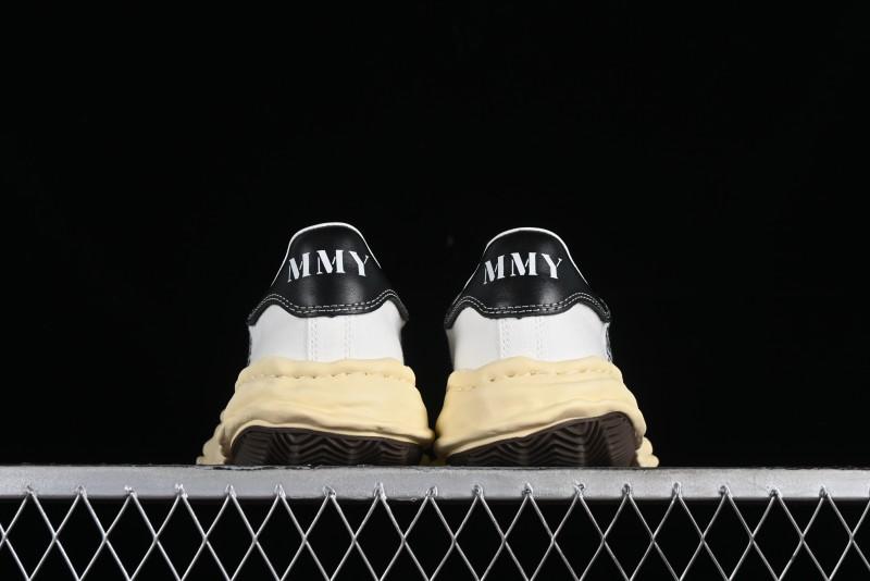 Wayne MMY Original Sole Leather Low Sneaker with Deconstructed Ice Cream Sole - W.E5