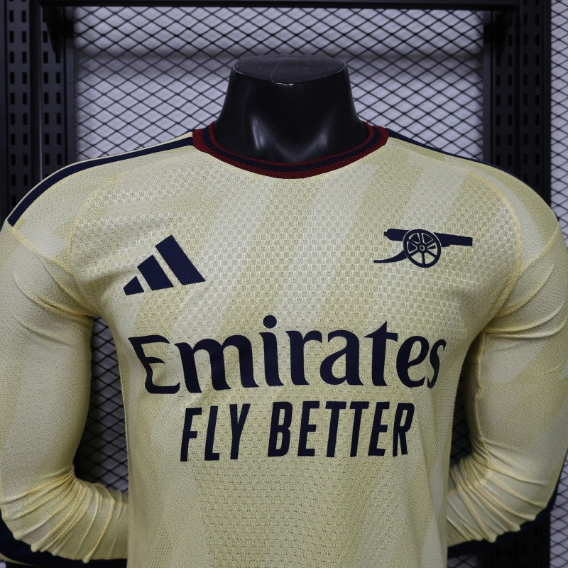Player Version 26/27 Arsenal Yellow Long Sleeve Jersey