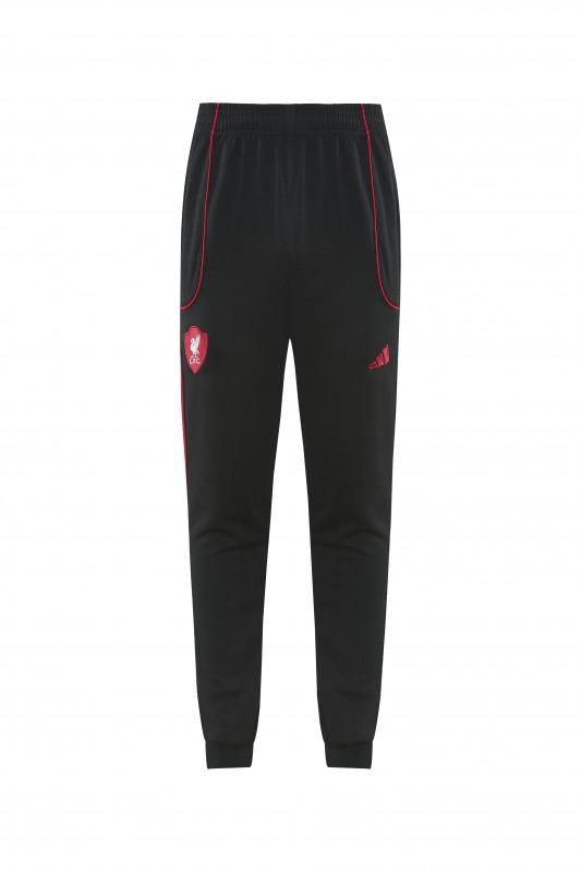 26/27 Liverpool  Black Full Zipper Hooded Jacket Tracksuit + Long Pants