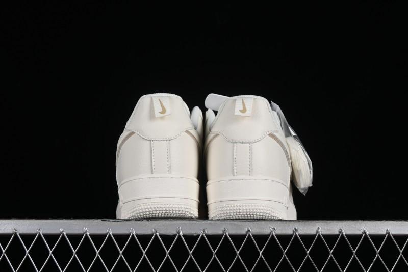 Nike Air Force 1 '07 Low Classic Khaki Mini Swoosh Starry Sky Low-Top Casual Sneakers - MJ0319-027