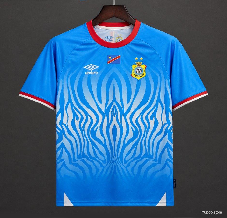 2026 DR Congo Sky Blue  Home Jersey