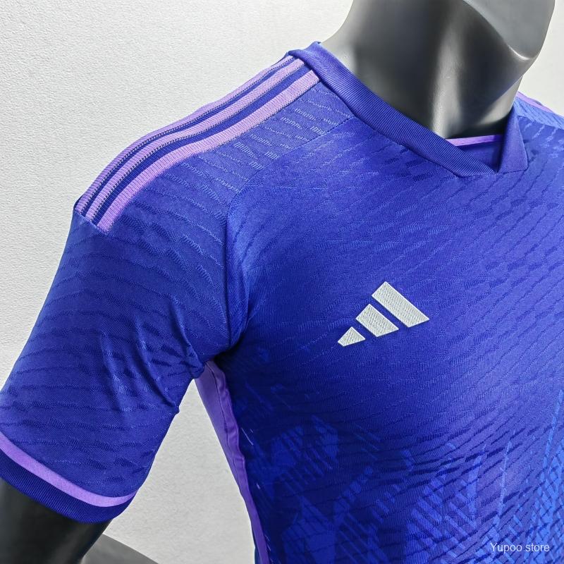Player Version 3 Stars Argentina Away Jersey
