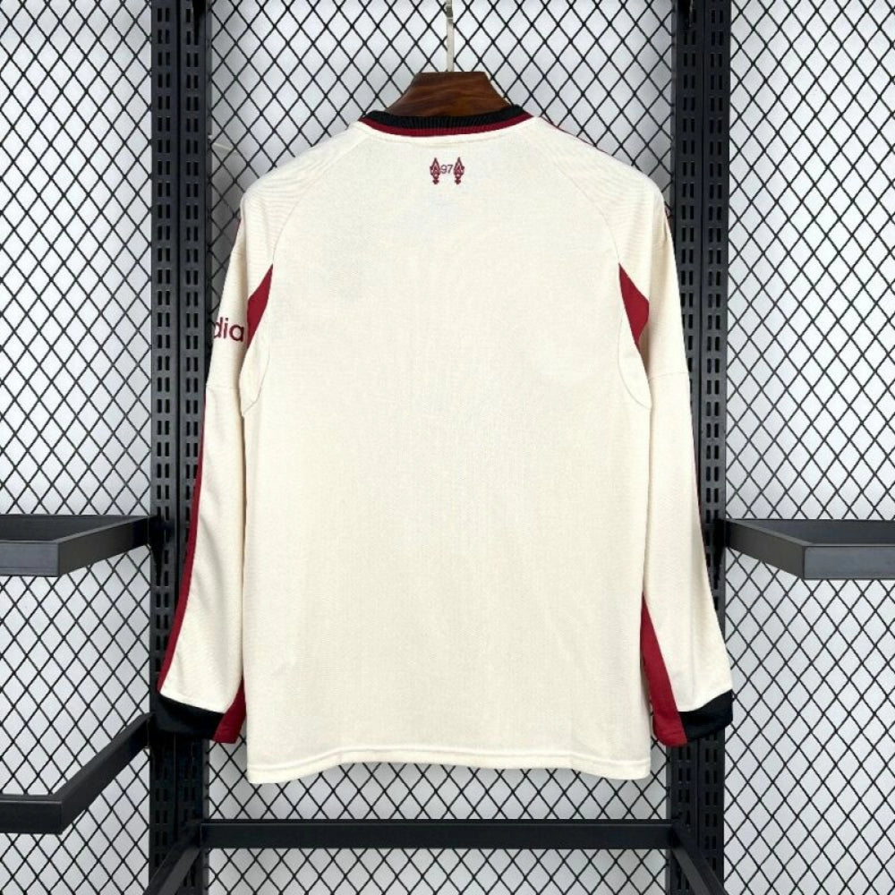 2025/26 Liverpool Away Long Sleeves Jersey