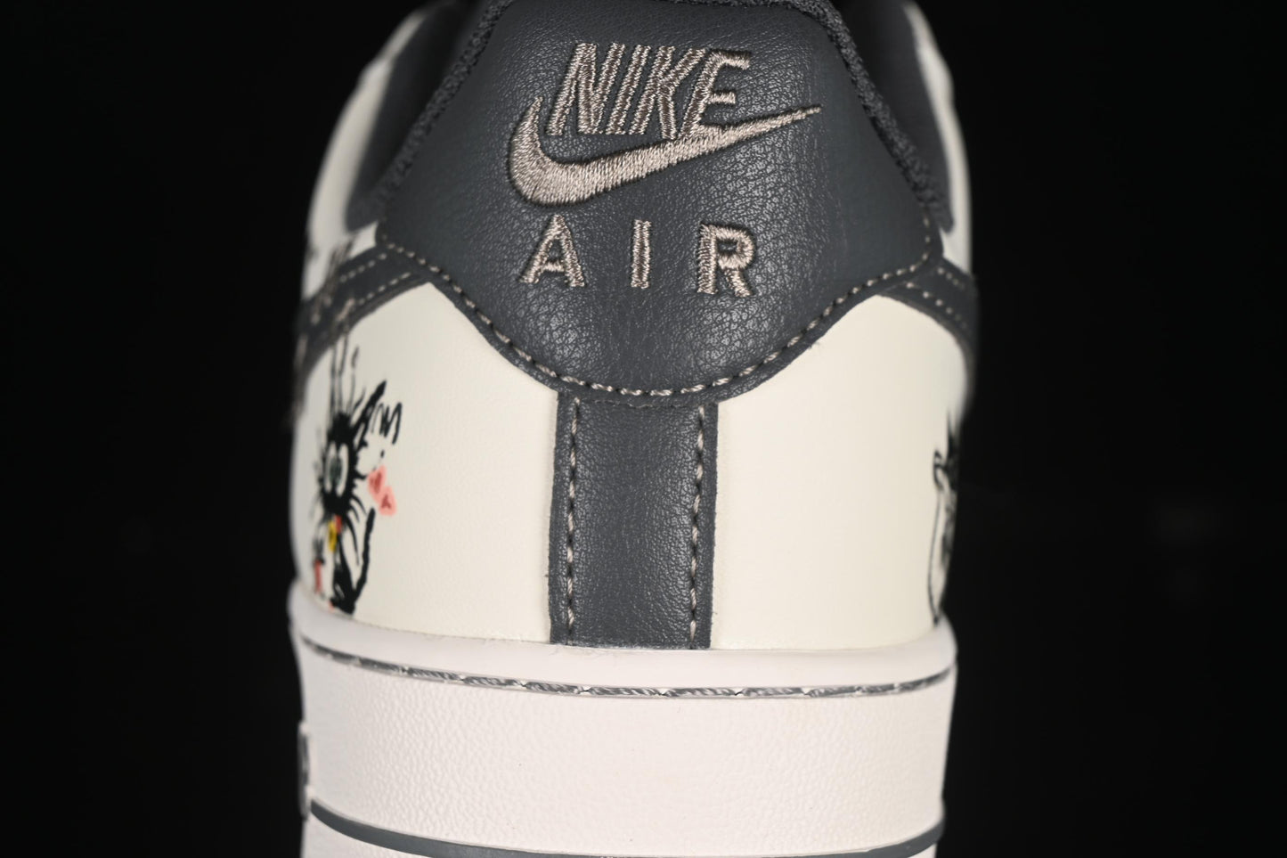 Nike Air Force 1'07 Low Little Black Cat Casual Sneakers - FJ7740-710