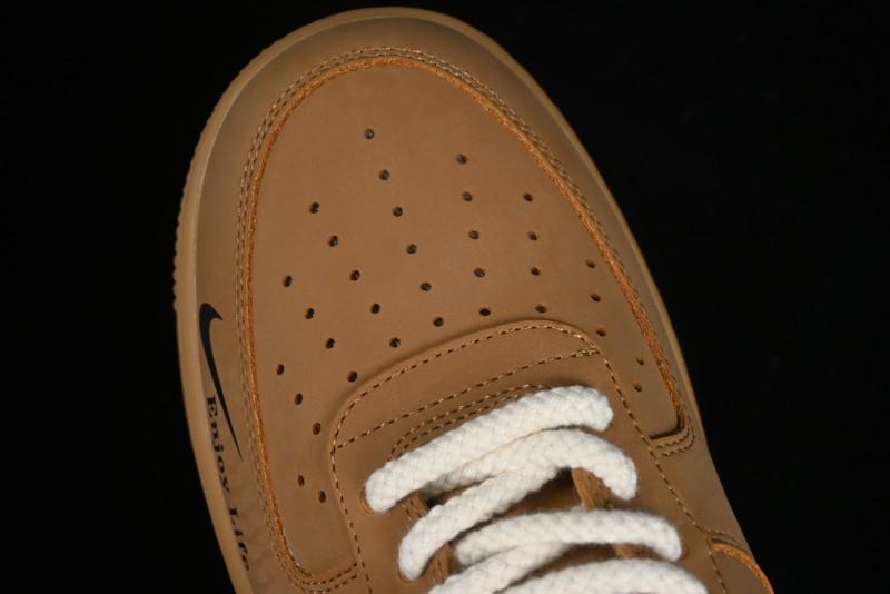 Nike Air Force 1 '07 Low Wheat Color Low-Top Sneakers - FZ7372-300