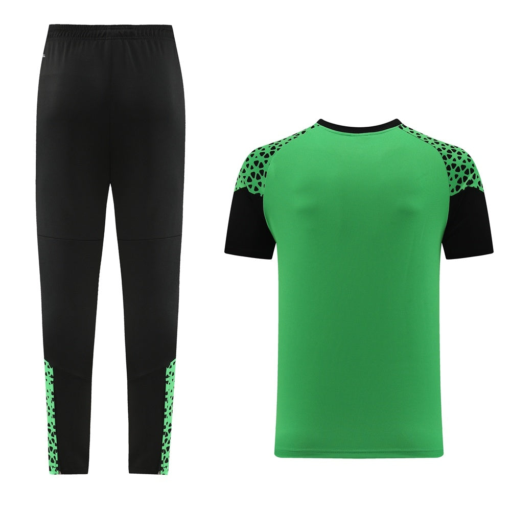 PD02 green trousers suit S-2XL