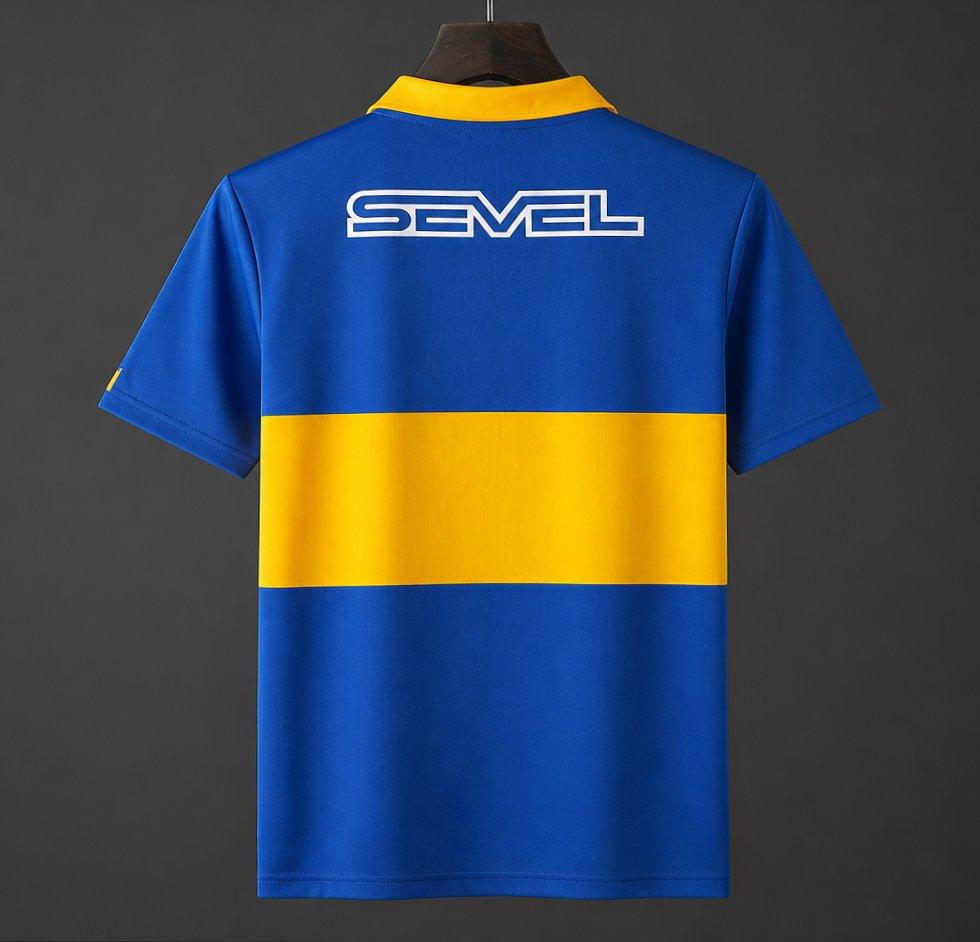 Retro 90/91 Boca Juniors Home Jersey