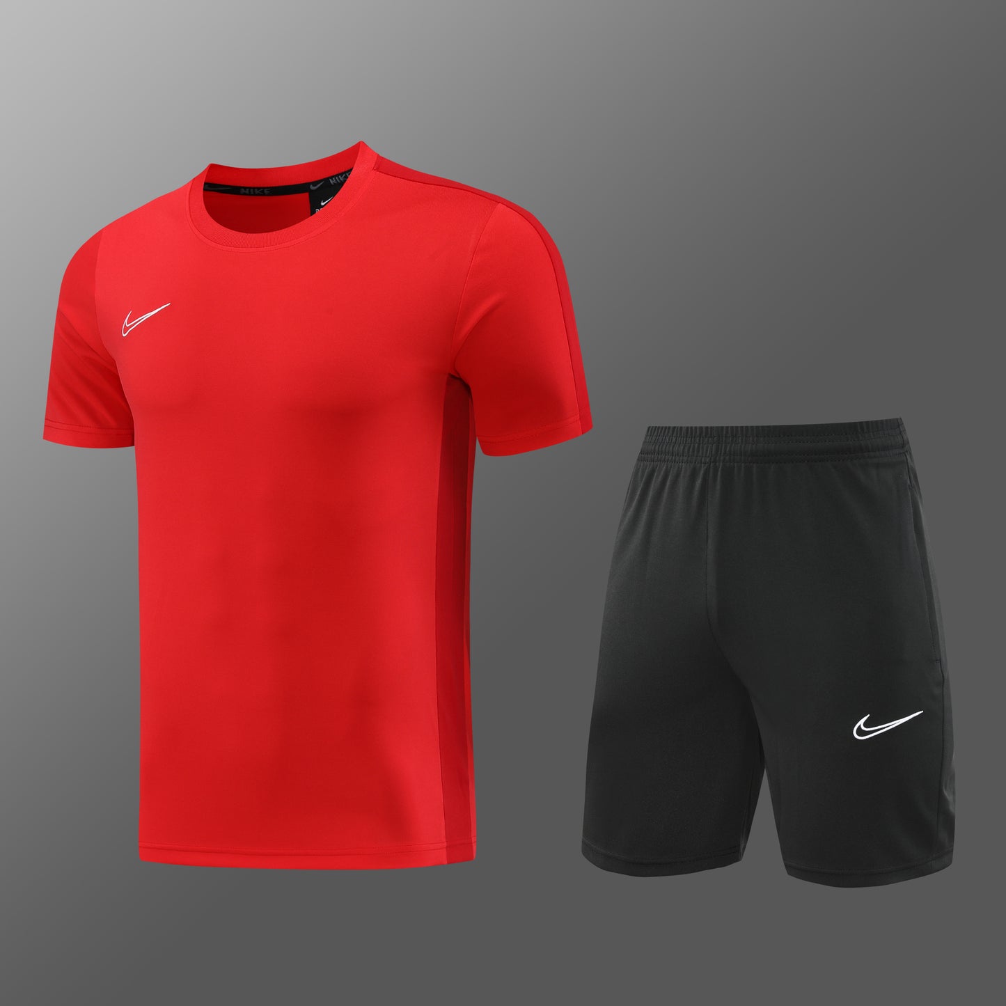 ND02 red shorts suit S-2XL