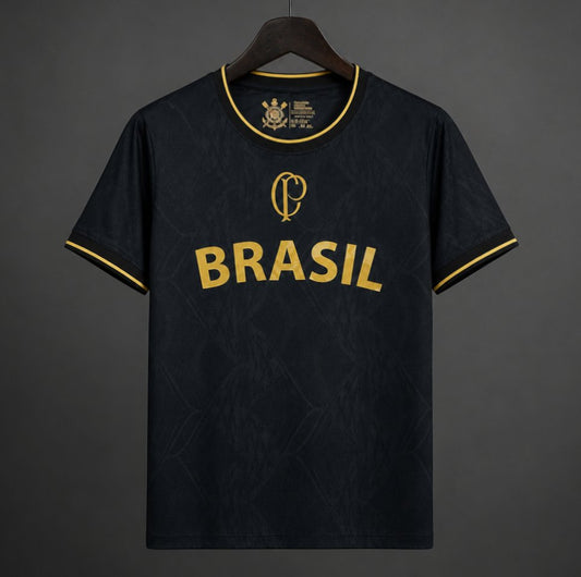 2026 Brazil x Corinthians Special Black Jersey