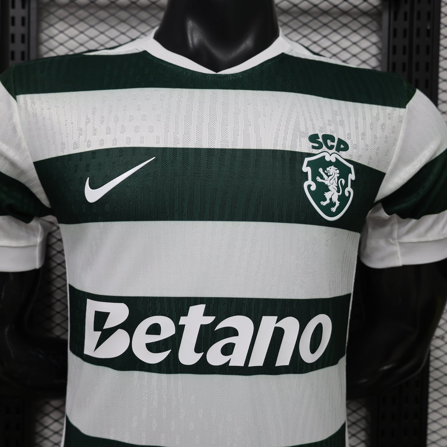 Player Version 26/27 Sporting Lisbon Home Green Stripes Jersey