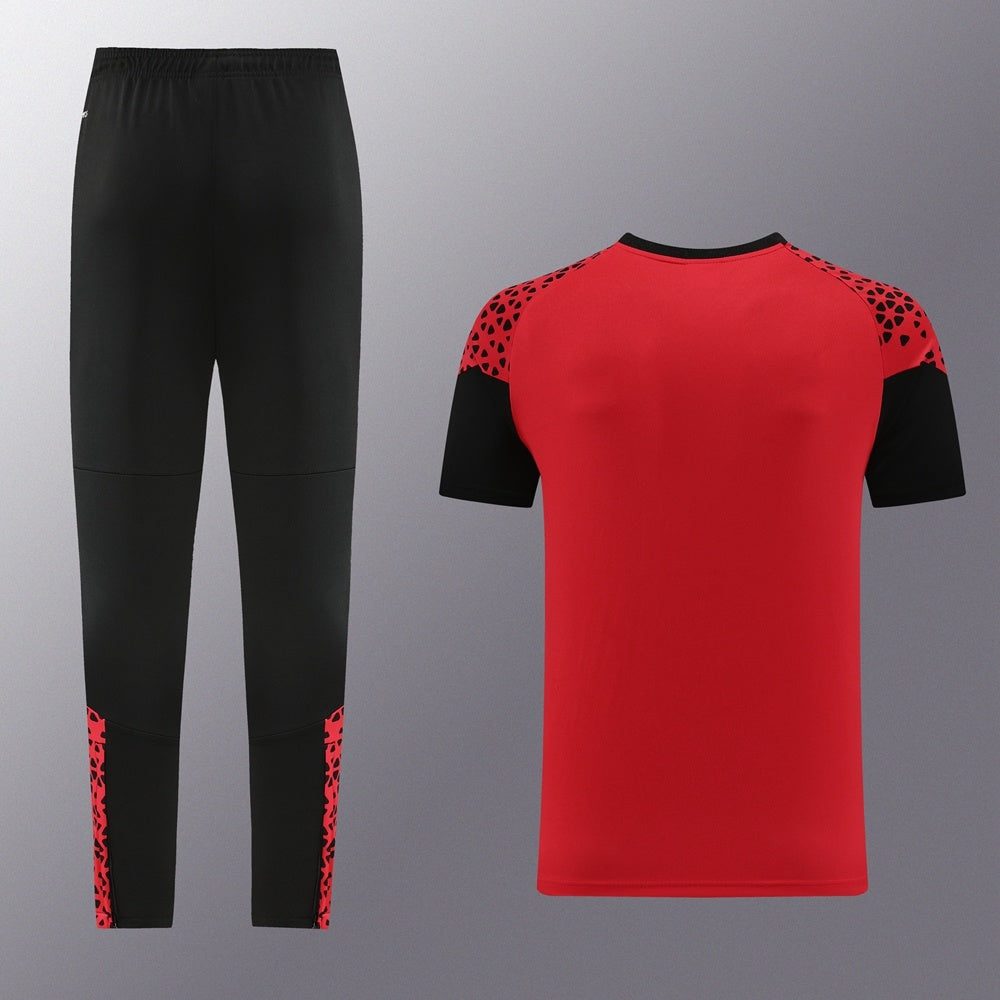 PD02 red trousers suit S-2XL