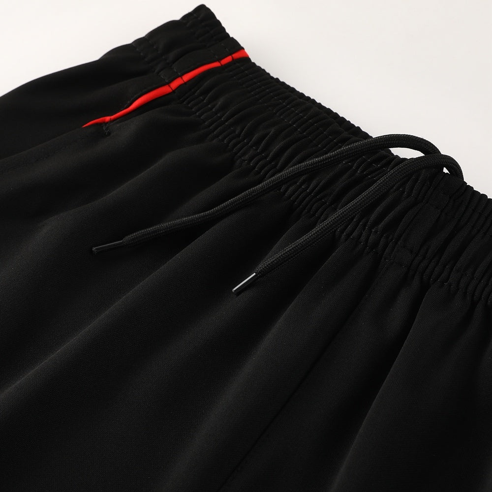 AD09 red shorts suit S-2XL