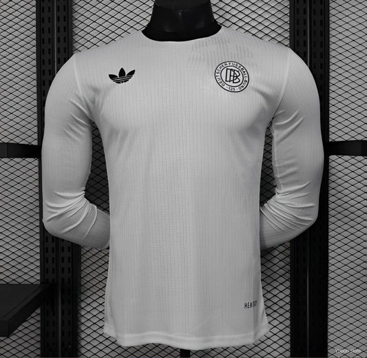 Player Version 2025 Germany Home Long Sleeve 125Th Anniversary Jersey