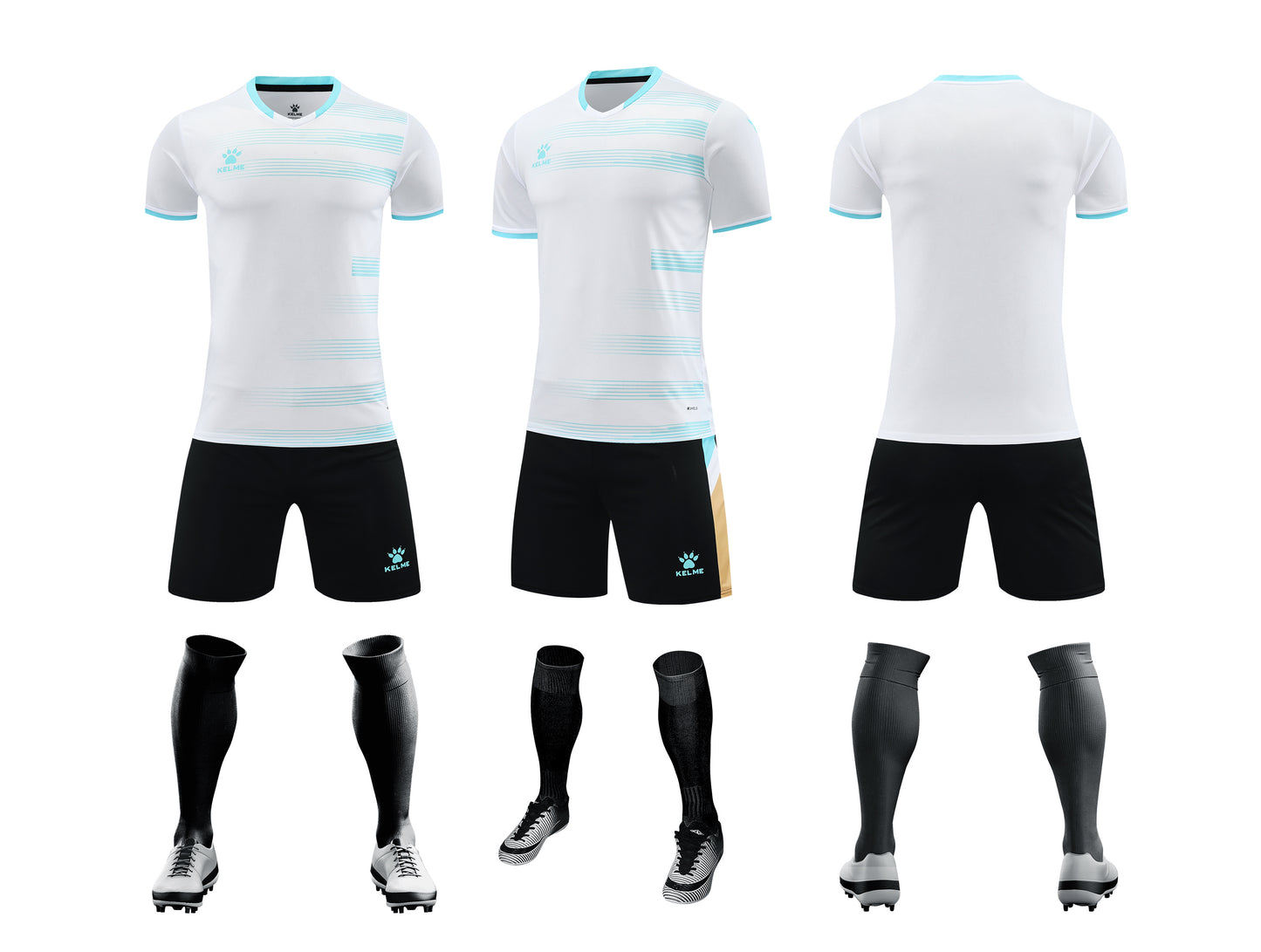 ZB8003 Kalmei short-sleeved suit, 3XS-4XL