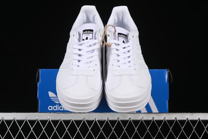 Adidas Originals Gazelle Bold IE5130 Low-Top Sneakers with Thick Sole for Casual Wear, Slip-Resistant and Durable - IE5130