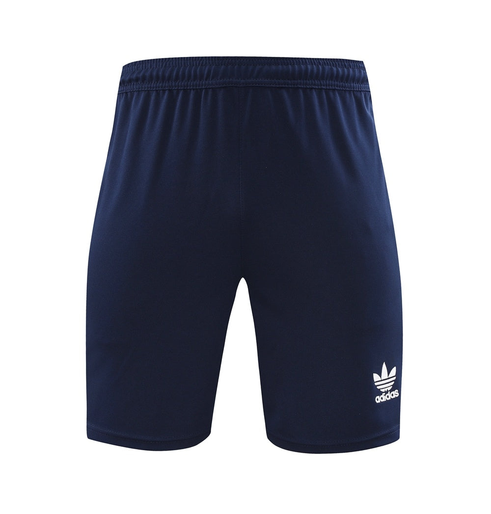 AD07 sapphire blue shorts suit S-2XL