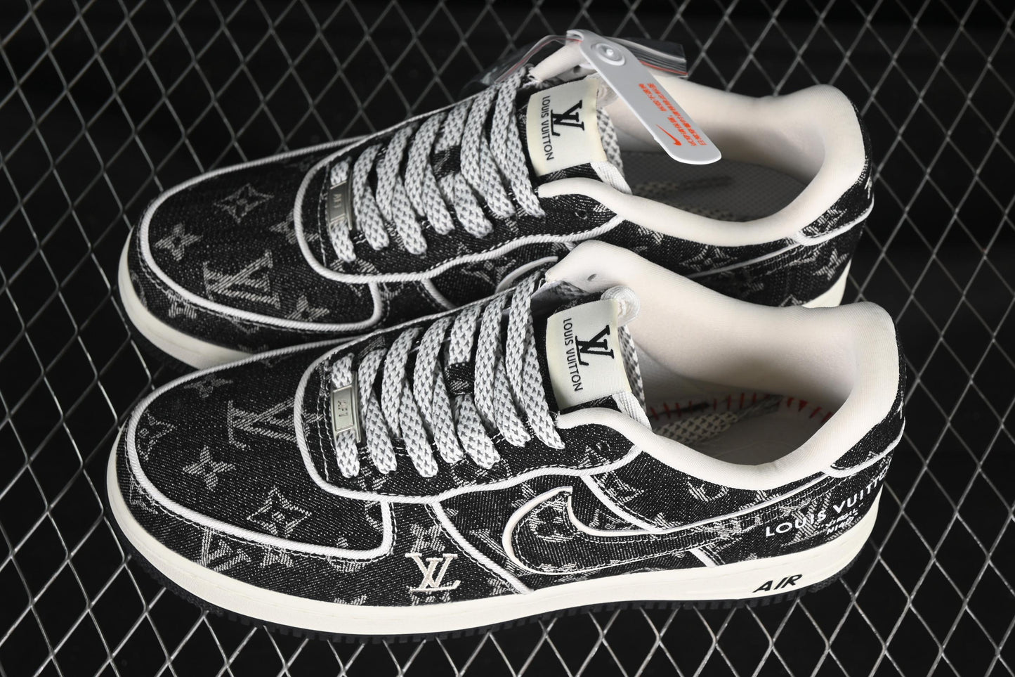 Nike Air Force 1'07 Low LV Collaboration Dark Denim Low-Top Casual Sneakers - SC9207-531