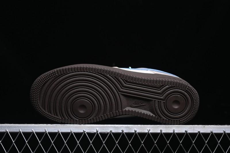 Nike Air Force 1 '07 Low Casual Sneakers with Full-Length Air Cushion - HQ3458-142