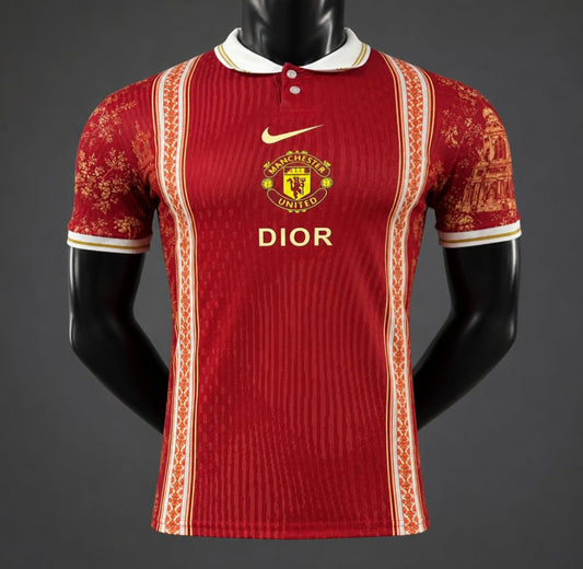 Player Version 26/27 Manchester United x Nike x Dior Parisian Heritage Concept Polo Jersey