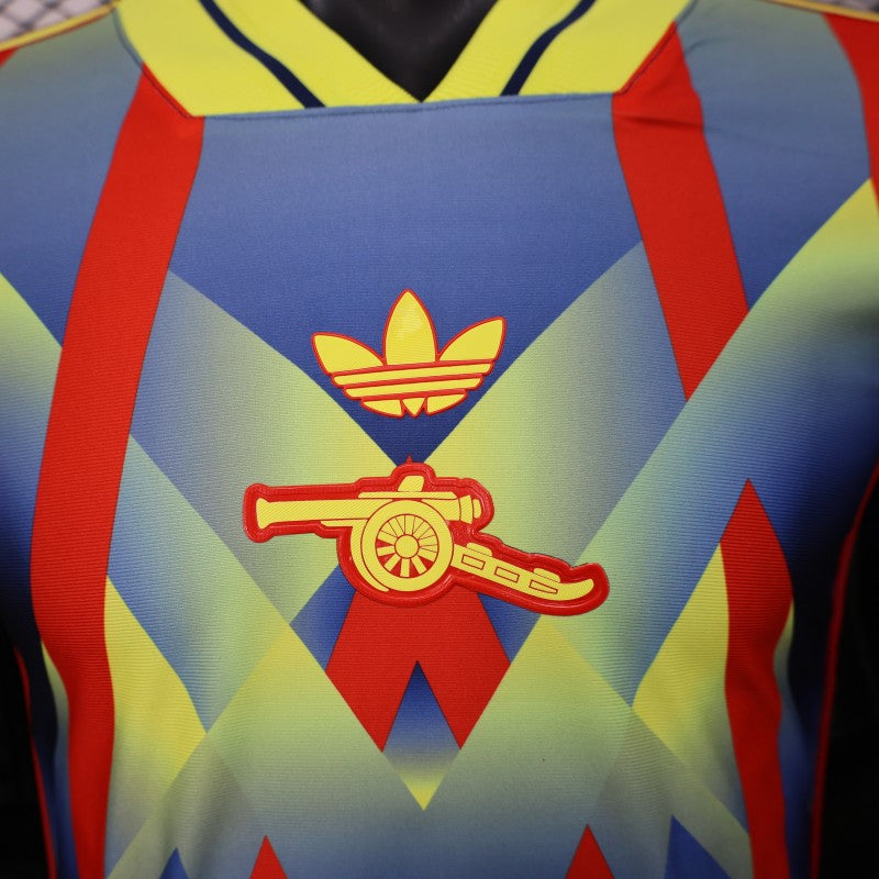 25/26 Player Version Arsenal Third Multi-Color with Geometric Diamond Pattern Jersey