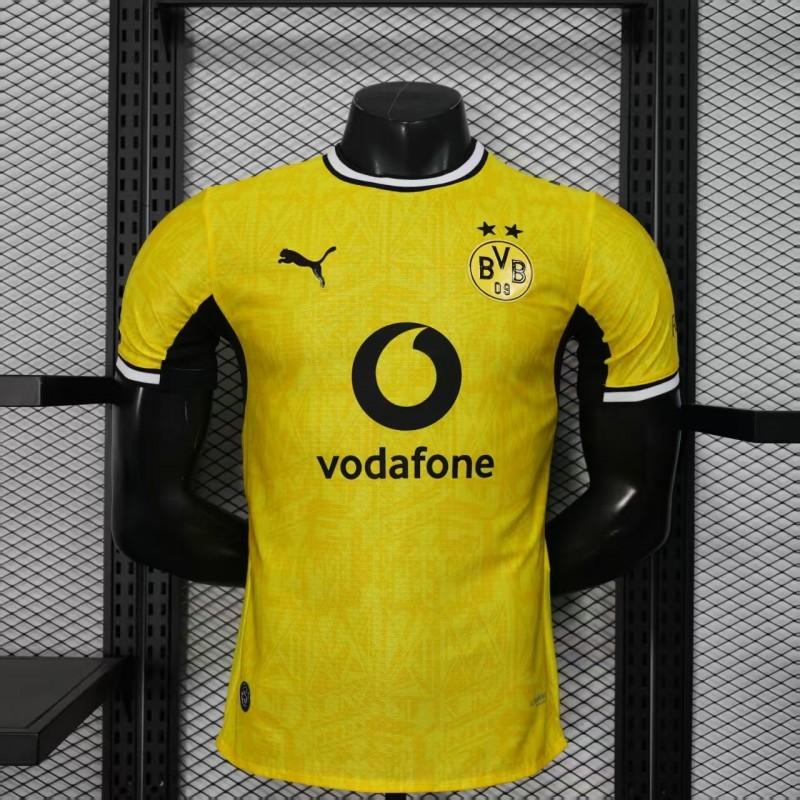 25/26 Player Version Borussia Dortmund Yellow with Black Trim Cup Jersey