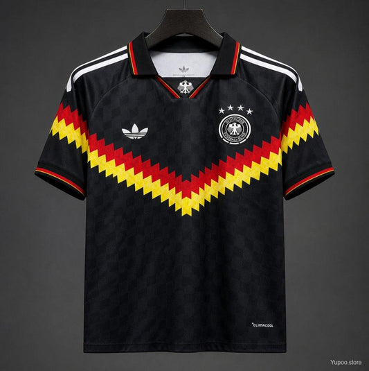 2026  Germany Special Edition Black 1990s Vintage Style Concept Jersey