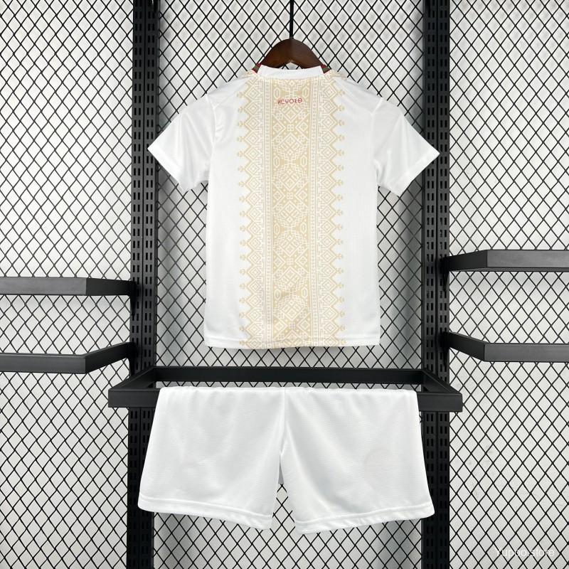 2026 Kids Morocco World Cup Away Kit