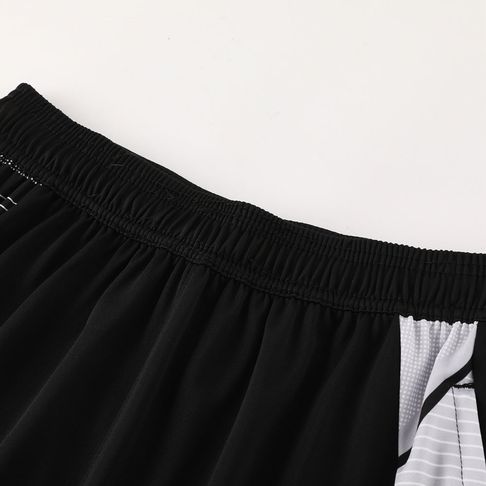 AD08 white shorts suit S-2XL