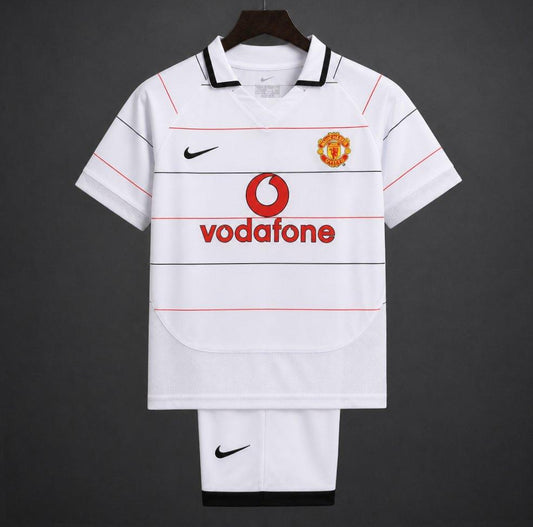 Retro Kids 03/05 Manchester United Away Jersey