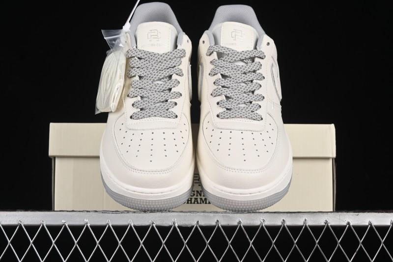 Nike Reigning Champ Air Force 1'07 Low-Top Casual Sneakers with 3M Reflective Details - RC2369-172