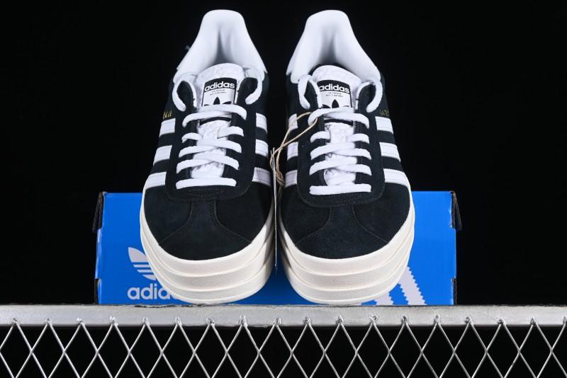 Adidas Originals Gazelle Bold HQ6912 Low-Top Sneakers with Thick Sole for Casual Wear Anti-Slip and Durable - HQ6912