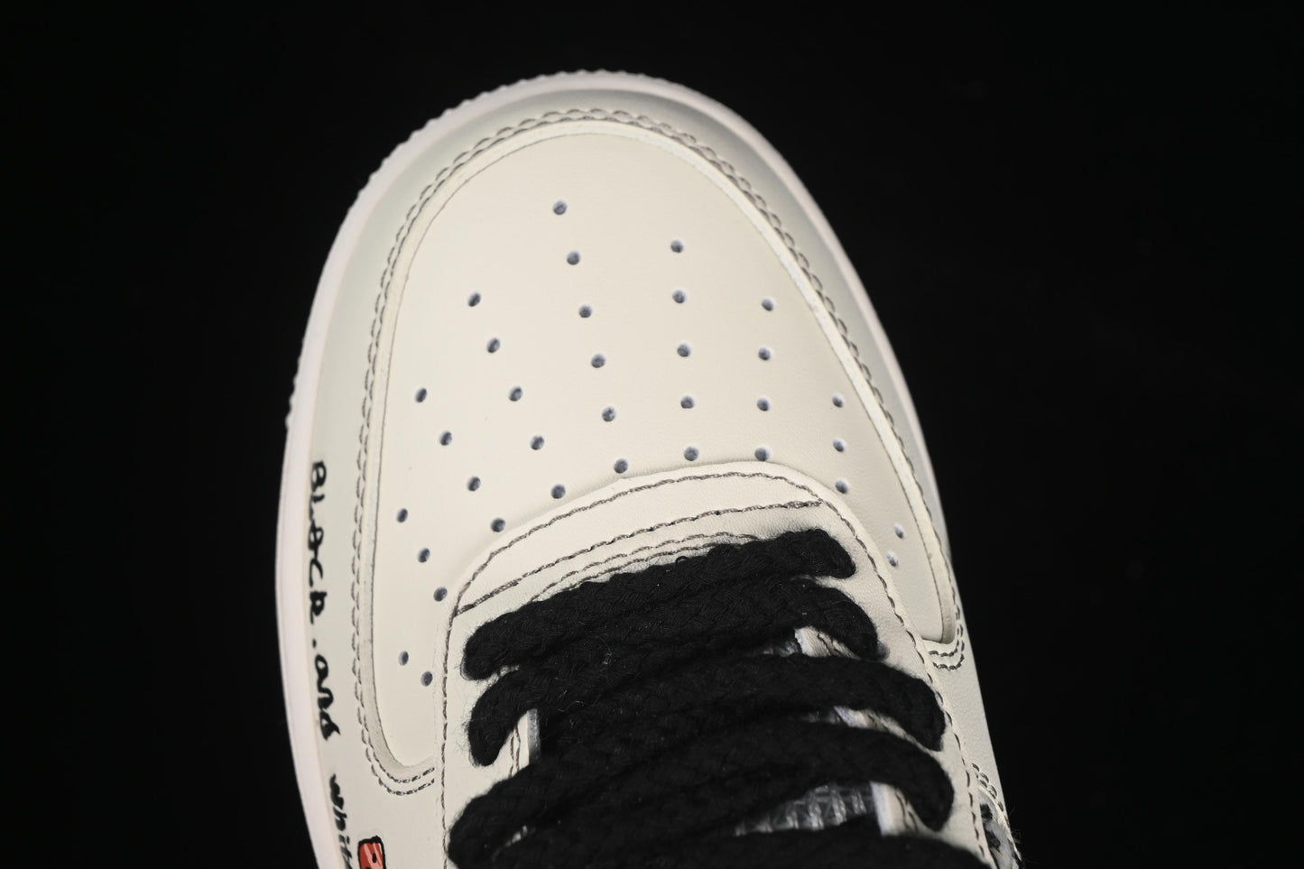 Nike Air Force 1'07 Low Little Black Cat Casual Sneakers - FJ7740-710