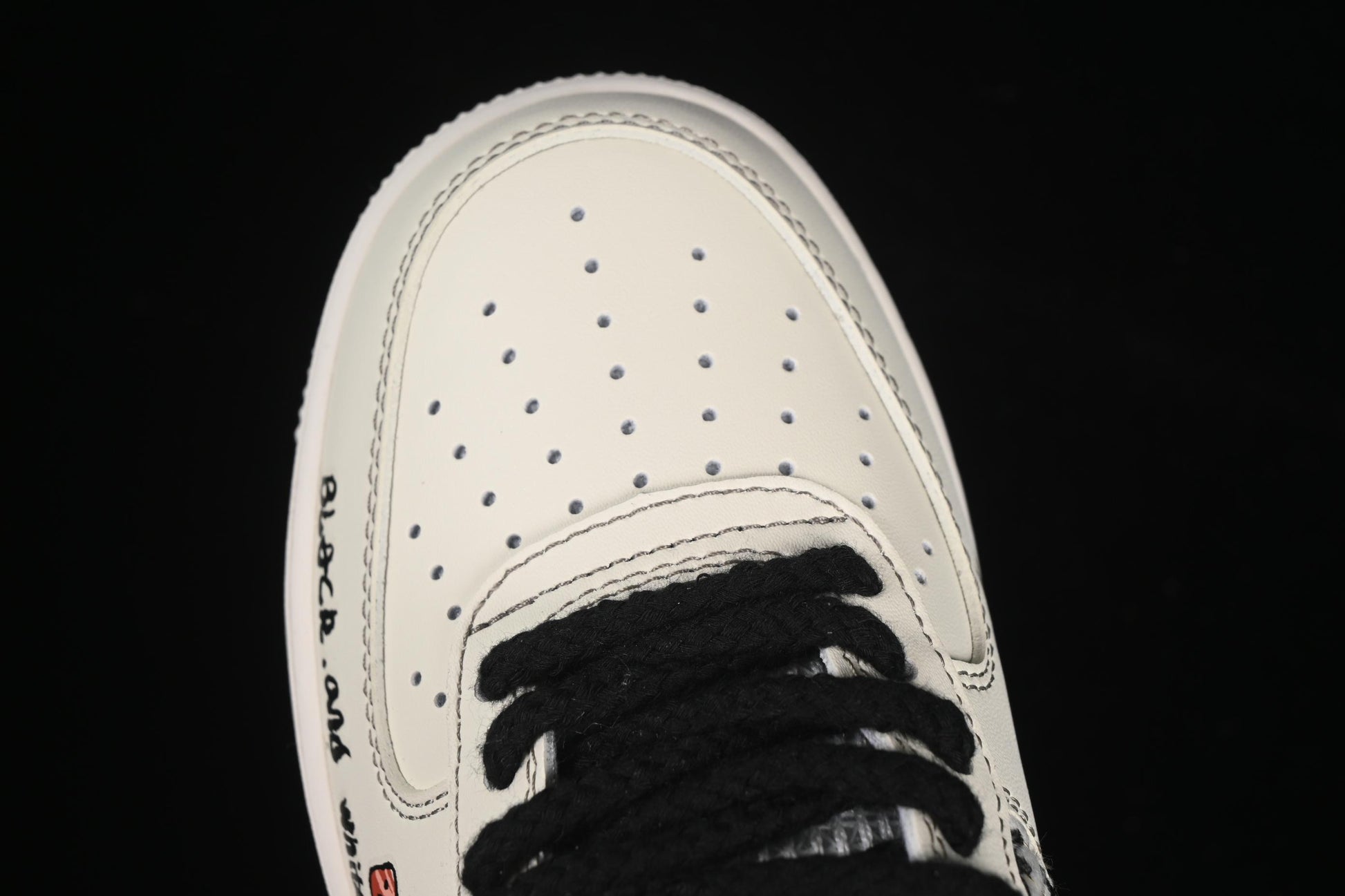 Nike Air Force 1'07 Low Little Black Cat Casual Sneakers - FJ7740-710