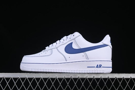 Nike Air Force 1 Low White & Blue – Iconic Leather Sneakers