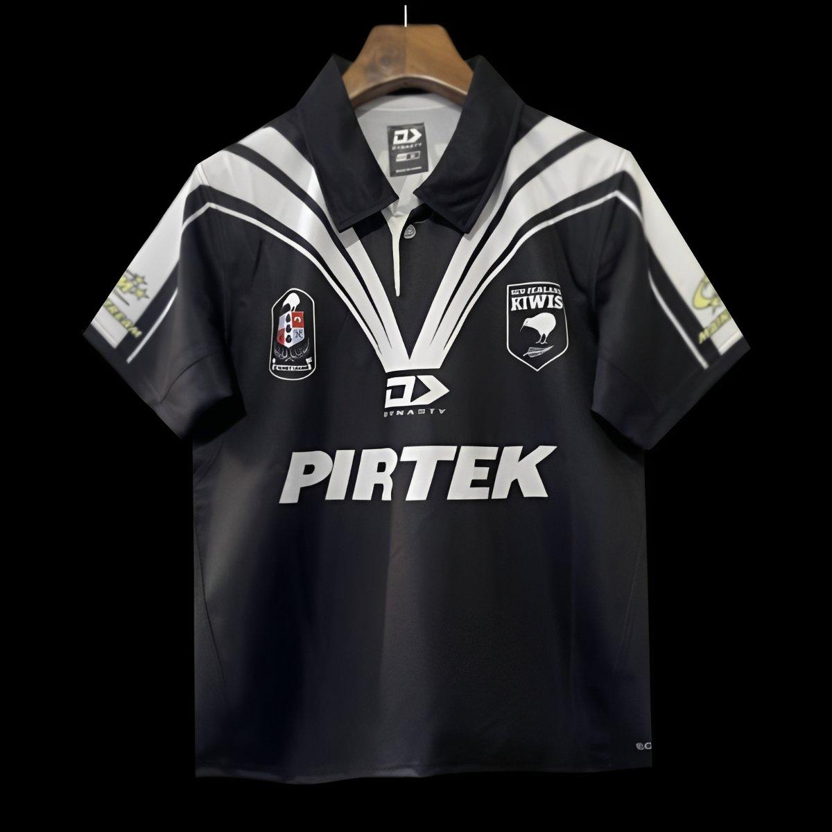 2024 New Zealand Kiwis Black with White V-Chevron Jersey