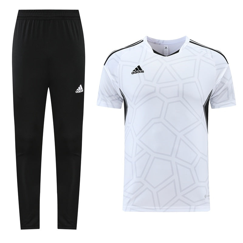 AD01 white trousers suit S-2XL