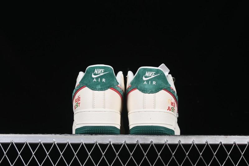 Nike Air Force 1'07 Low Just Collaboration - Christmas Tree Low-Top Casual Sneakers - DF0188-034